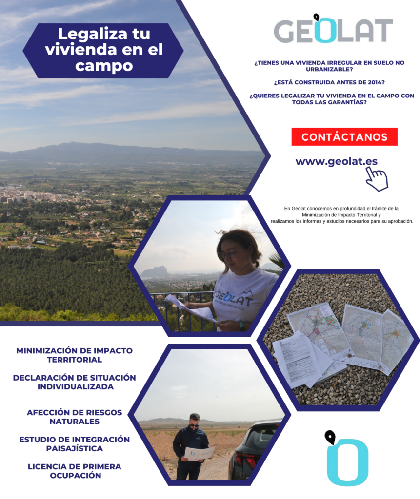 Legalización de vivienda en suelo no urbanizable con MIT